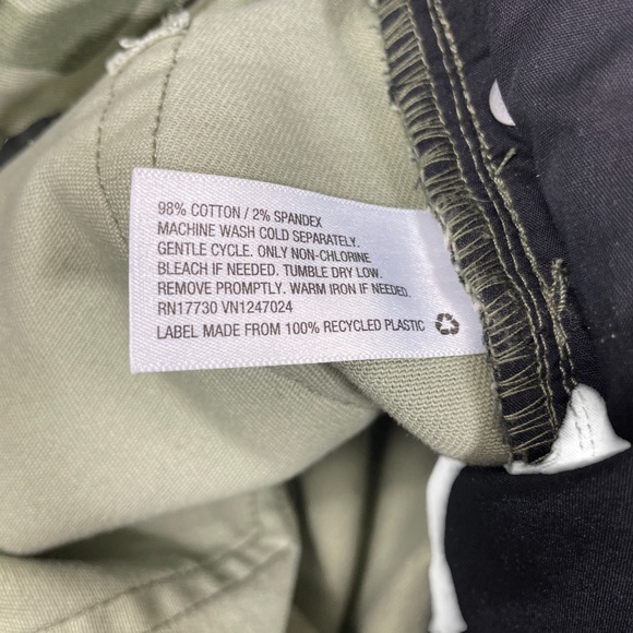 Nili Lotan 8 Camouflage Pants Denim Skinny Zipper Joggers Cotton Spandex - Picture 3 of 6